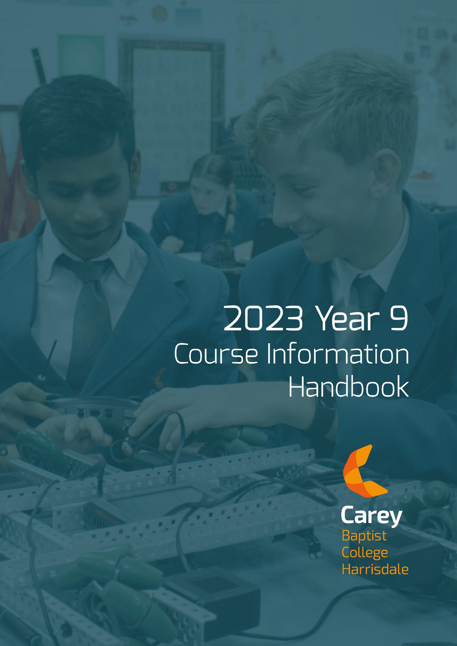 Cover 2023 Year 9 Course Information Handbook