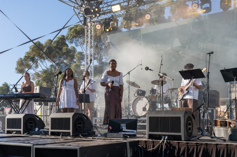 Our Emerging Artists Perform at Australia Day Event