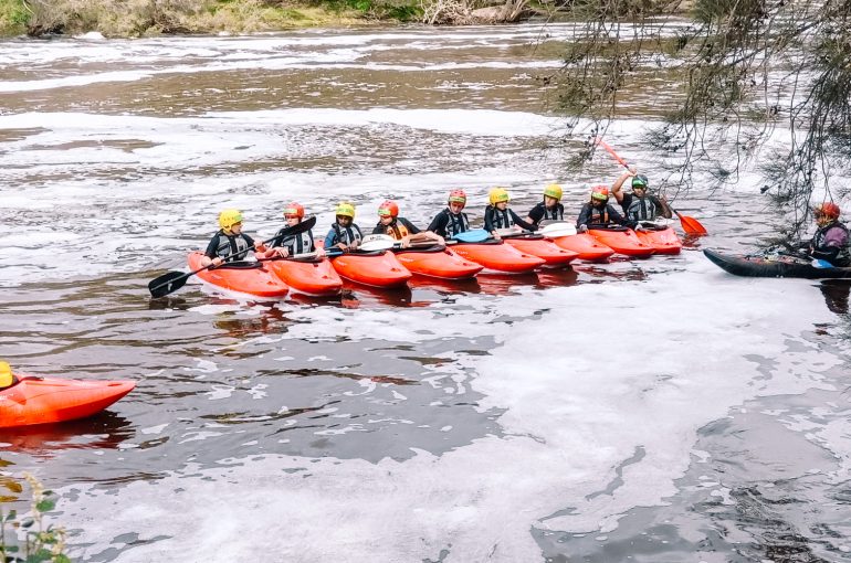 Year 10 Whitewater Kayaking Camp