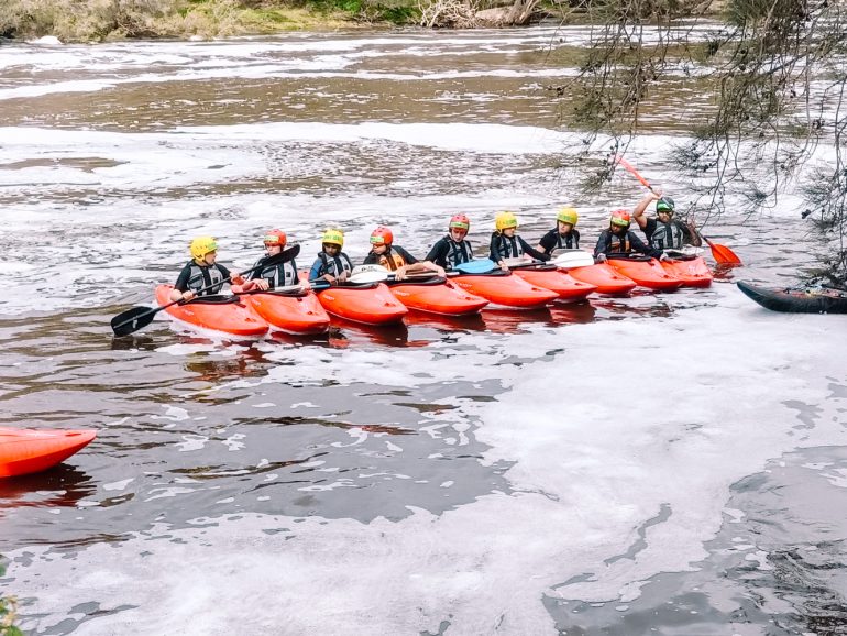 Year 10 Whitewater Kayaking Camp